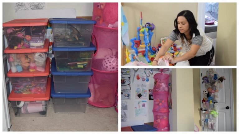 Cómo Organizar Los Juguetes De Los Niños