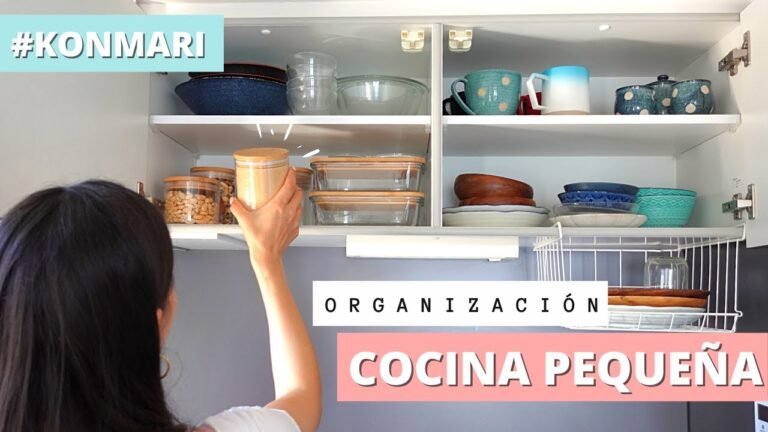 Cómo Organizar Una Cocina Pequeña