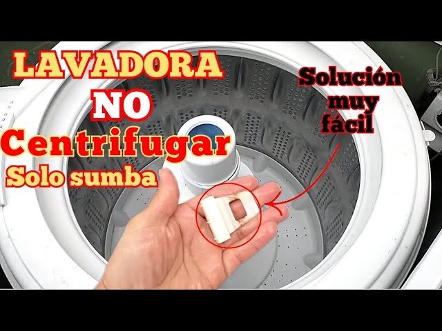 Por Qué Mi Lavadora No Centrifuga